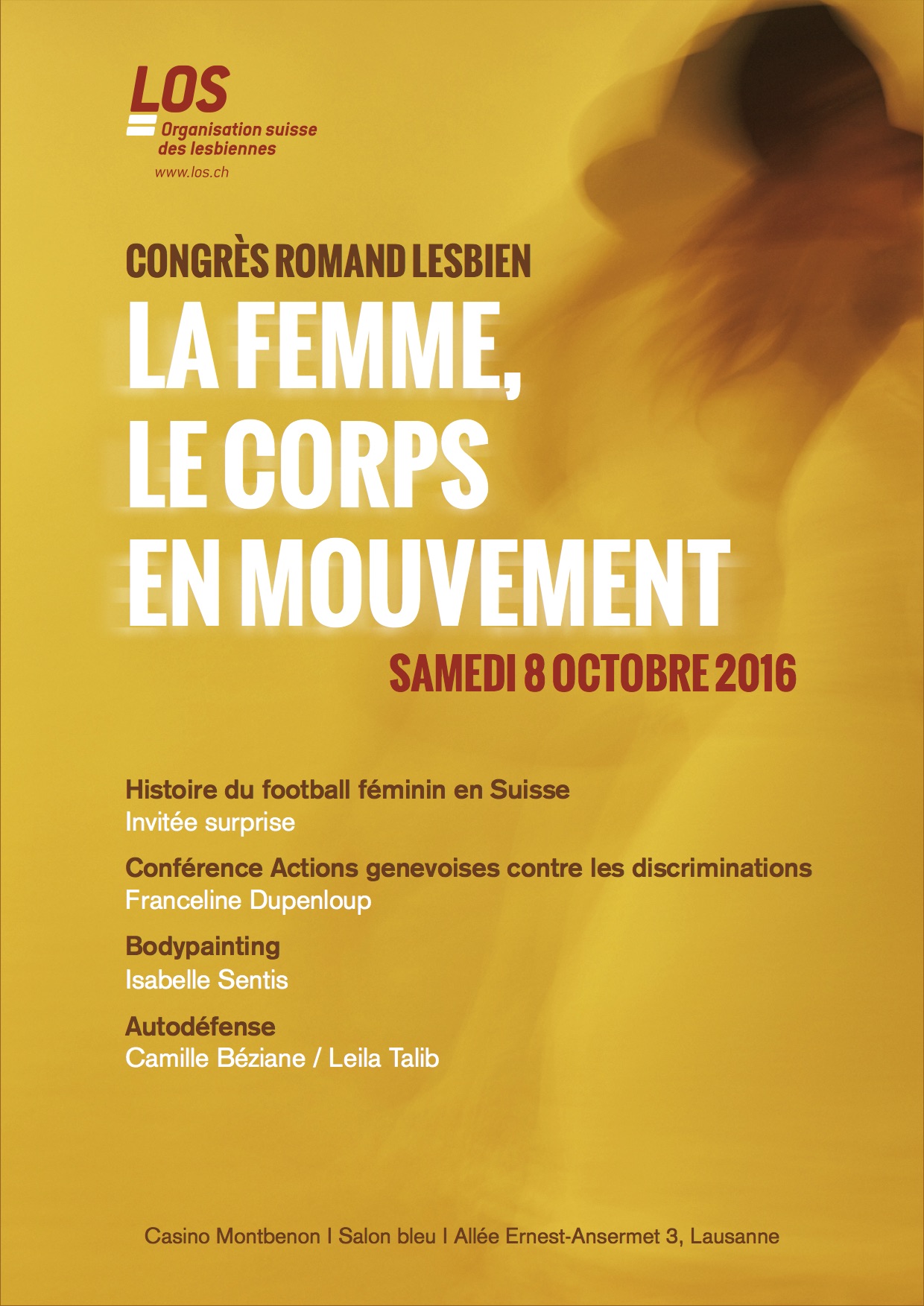 Congrès romand lesbien: "La femme, le corps en mouvement"