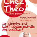 Café théologique de l'Espace Fusterie: "LGBT: l'Eglise peut-elle être inclusive?"