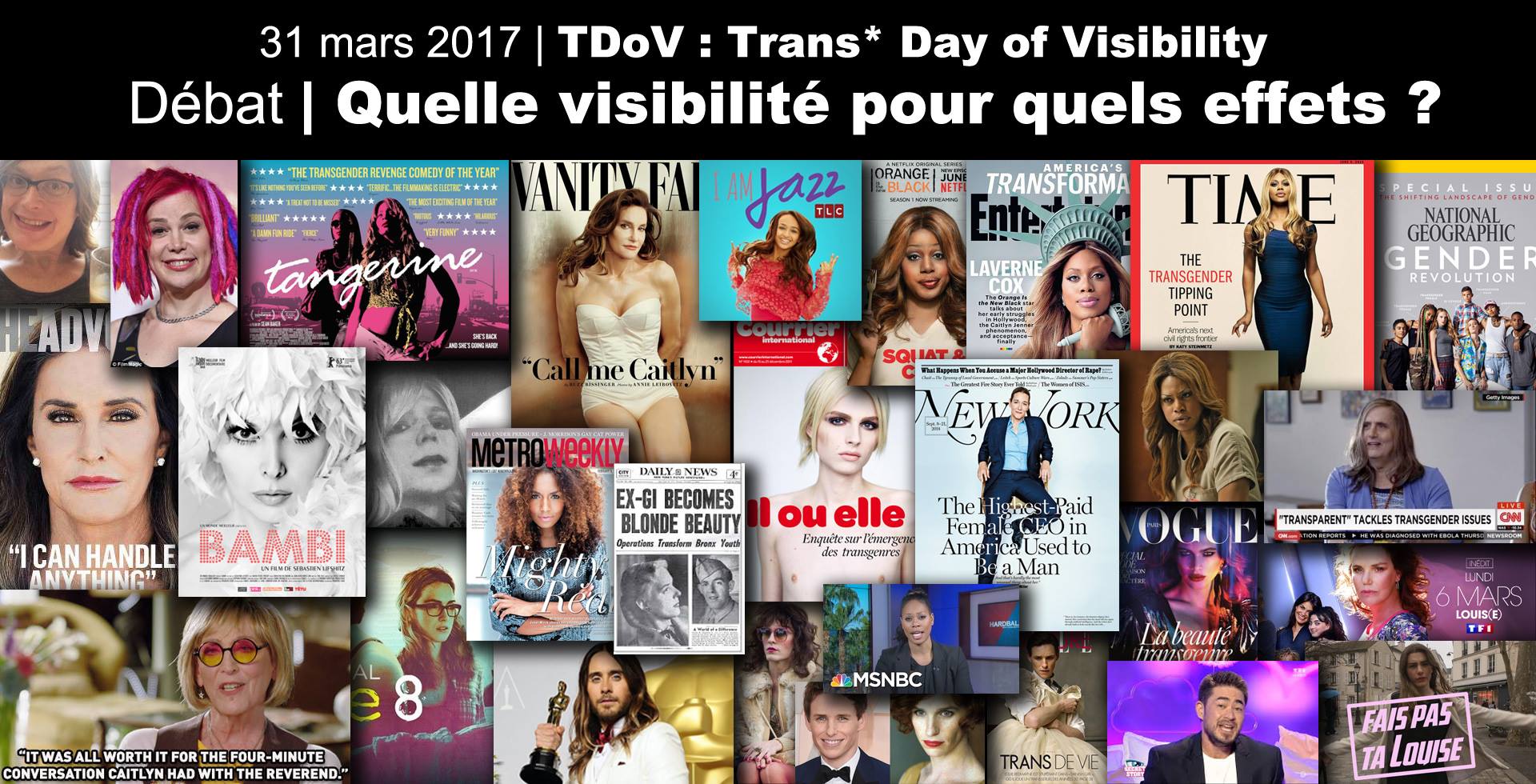 Débat: "Visibilité trans*: quelle visibilité pour quels effets?"