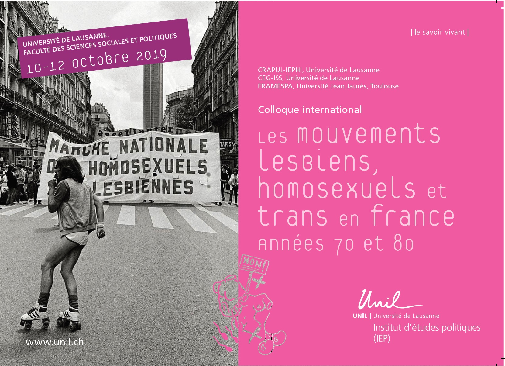 Les mouvements lesbiens, homosexuels et trans en France
